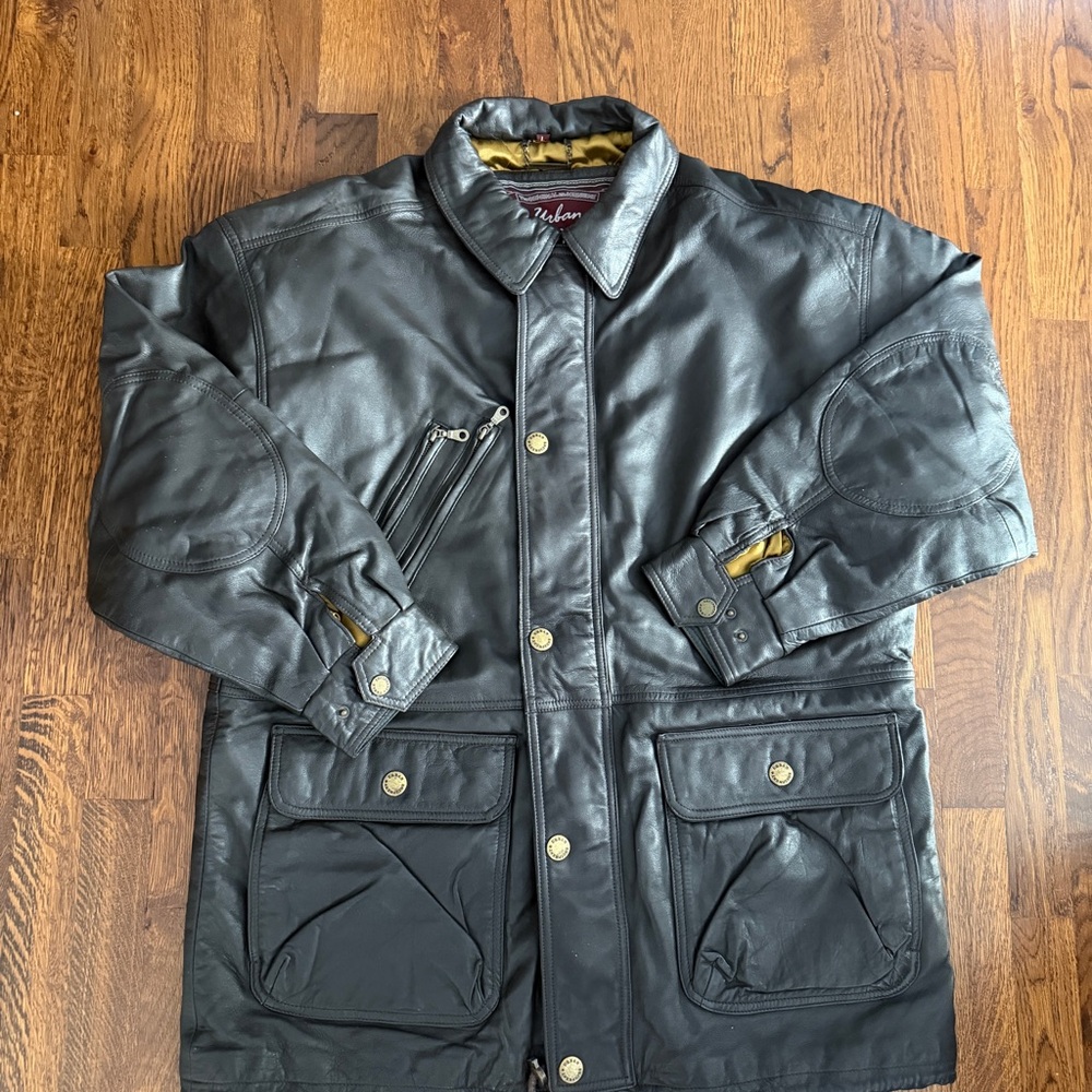 Urban Equipment Jackets - Brown Warm Genuine Leather Jacket